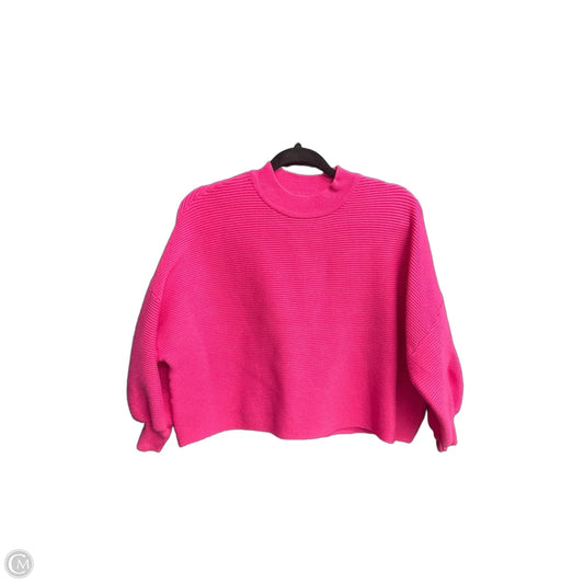 Sweater By Ellison In Pink, Size: L
