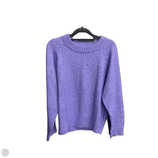 Sweater By Loft In Purple, Size: S