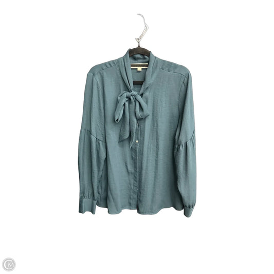 Top Long Sleeve By Loft In Blue, Size: Xs