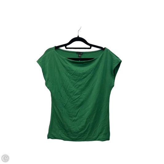 Top Sleeveless By Ann Taylor In Green, Size: M