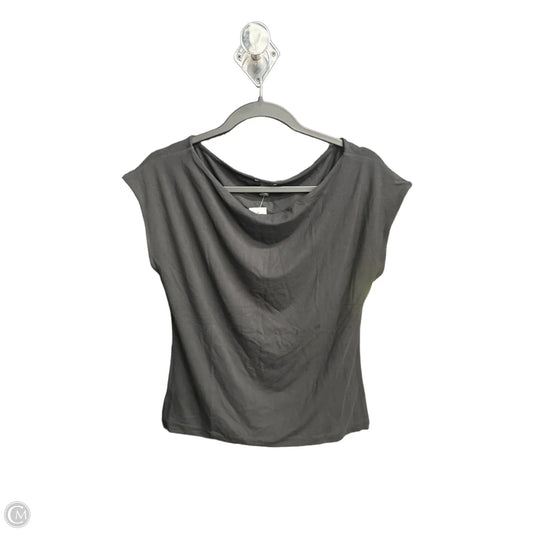 Top Sleeveless By Ann Taylor In Black, Size: L