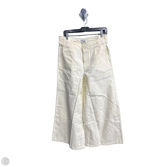 Jeans Wide Leg By Clothes Mentor In Yellow, Size: M