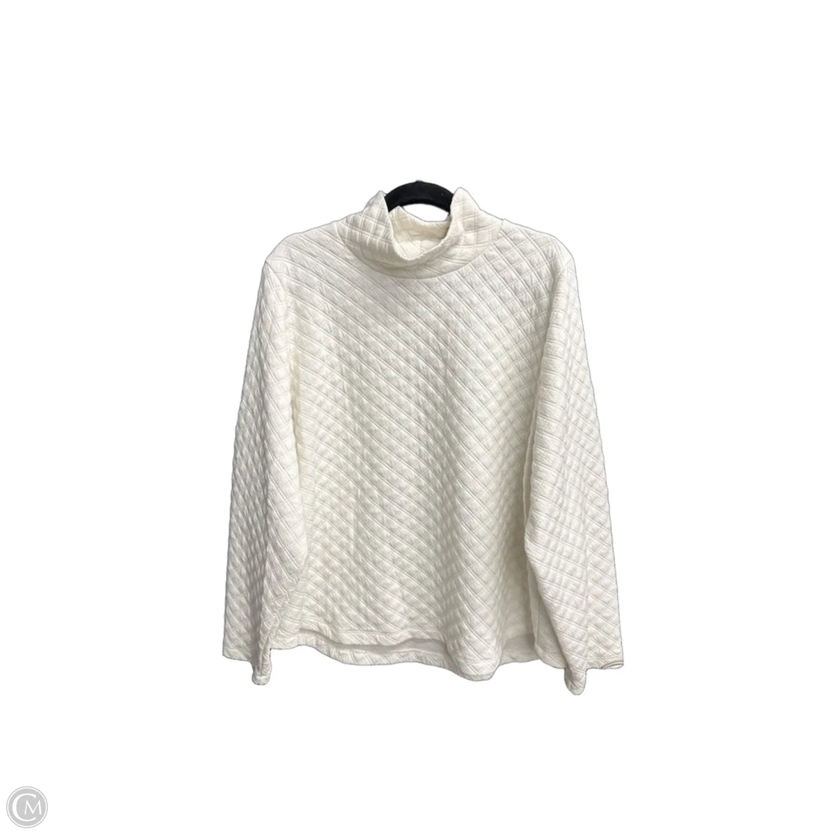 Sweatshirt Collar By J. Crew In White, Size: 2x