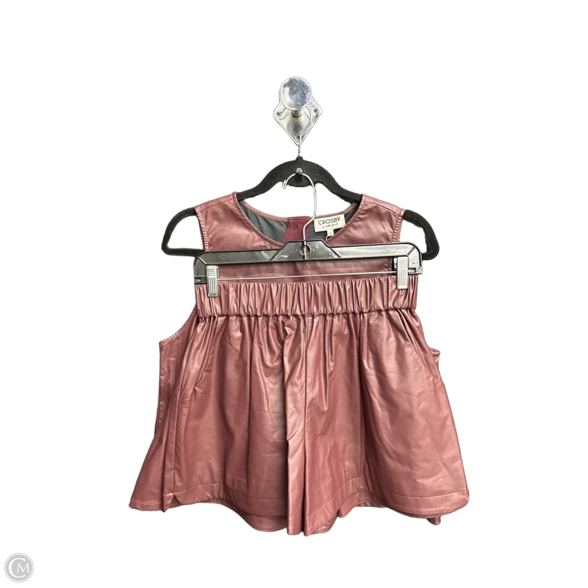 Shorts Set By Crosby In Maroon, Size: S