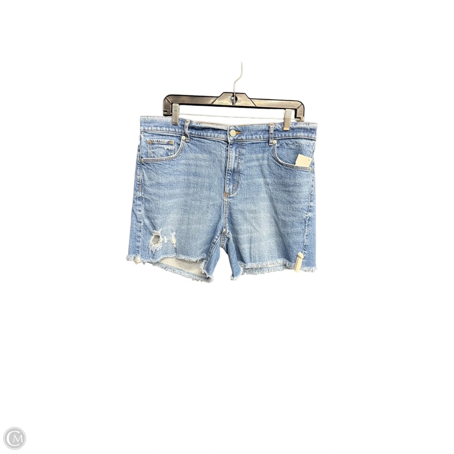 Shorts By Loft In Blue Denim, Size: 12