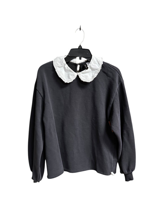 Top Long Sleeve By Divided In Black & White, Size: Xs