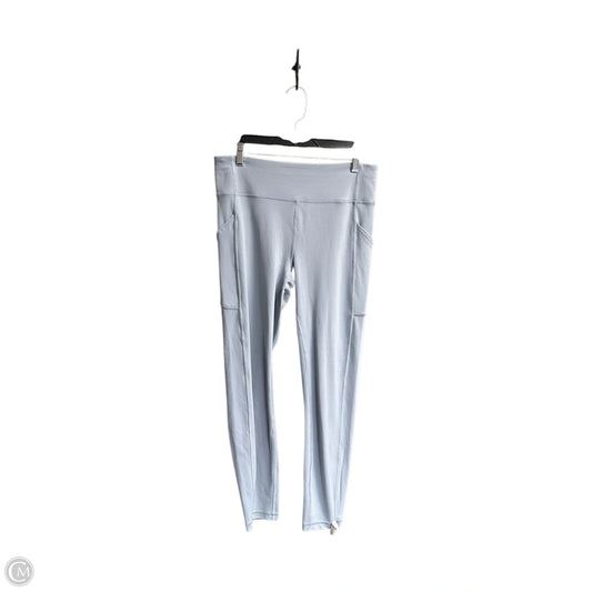 Athletic Leggings By Lululemon In Blue, Size: 10