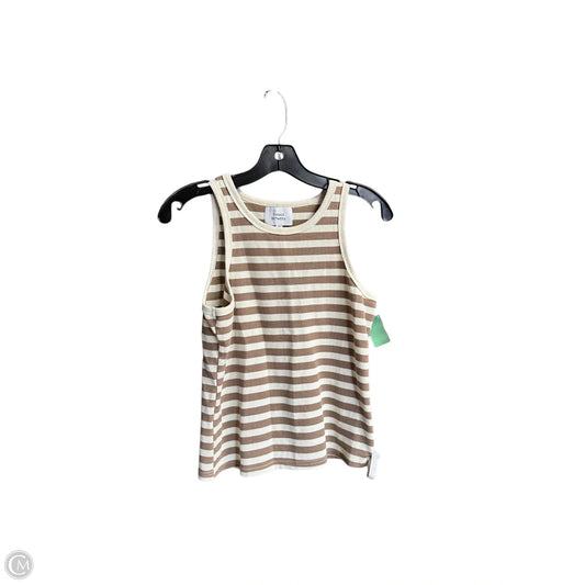 Tank Top By Clothes Mentor In Striped Pattern, Size: M