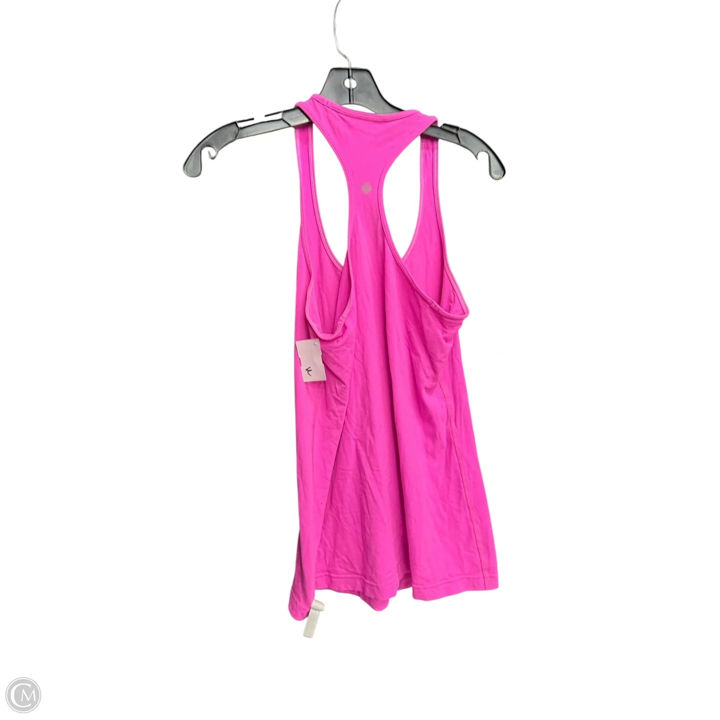 Athletic Tank Top By Lululemon In Pink, Size: L