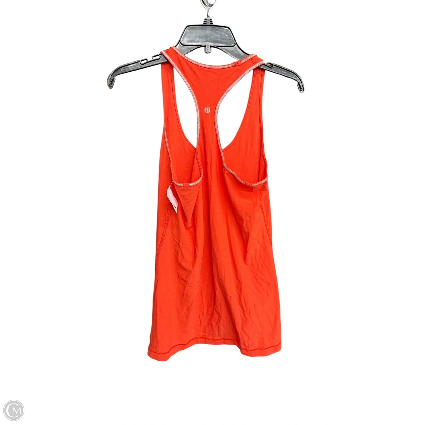 Athletic Tank Top By Lululemon In Orange, Size: L