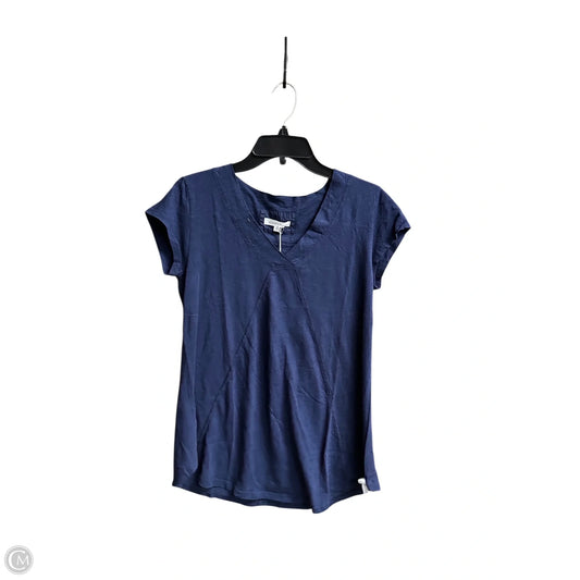 Top Short Sleeve By Clothes Mentor In Navy, Size: S