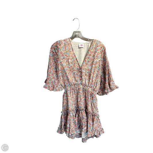 Dress Casual Short By Buddy Love In Floral Print, Size: Xs