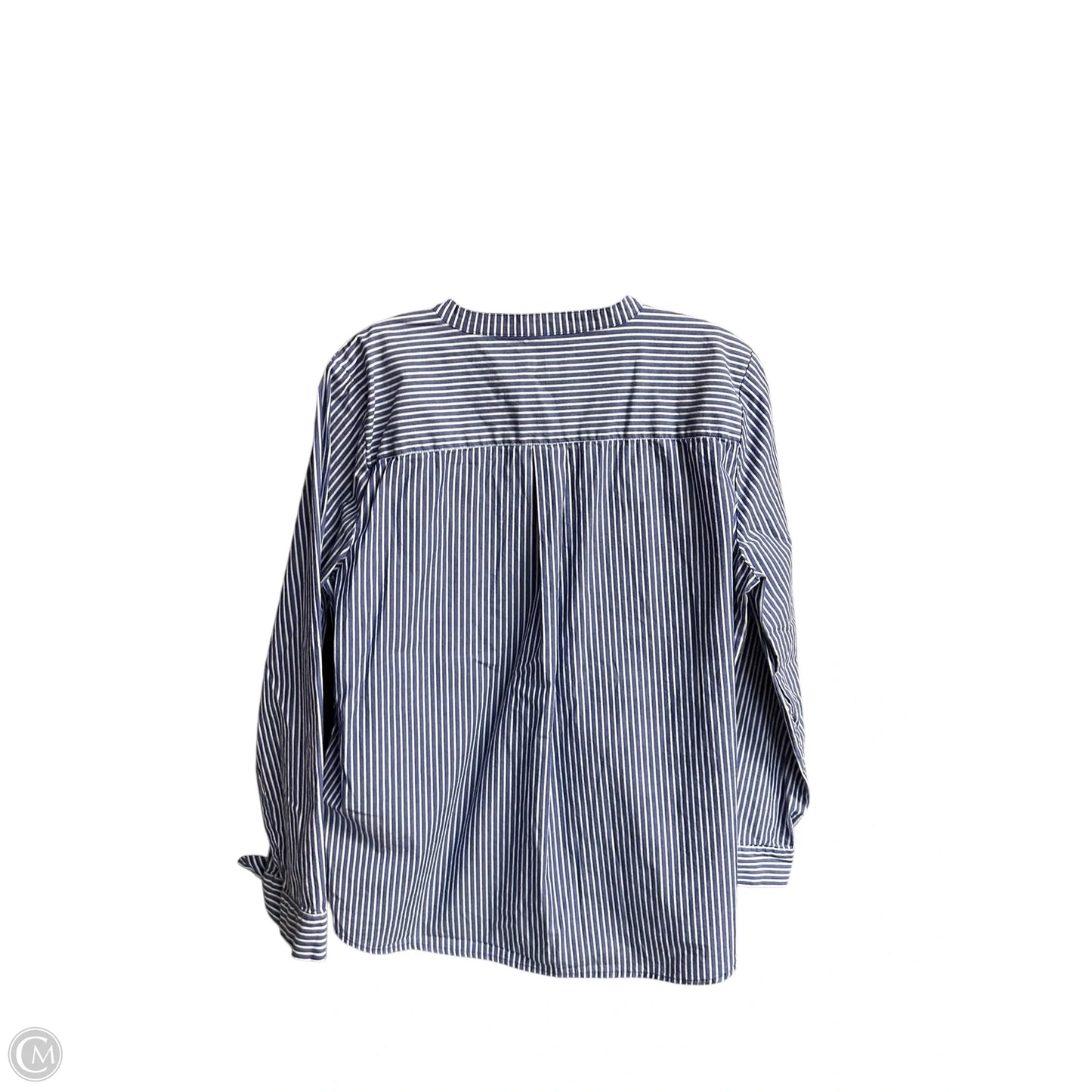 Top Long Sleeve By J. Crew In Striped Pattern, Size: L