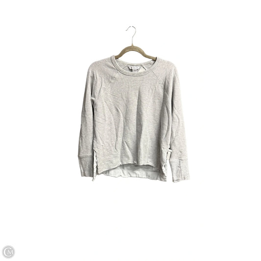 Athletic Sweatshirt Crewneck By Athleta In Grey, Size: M