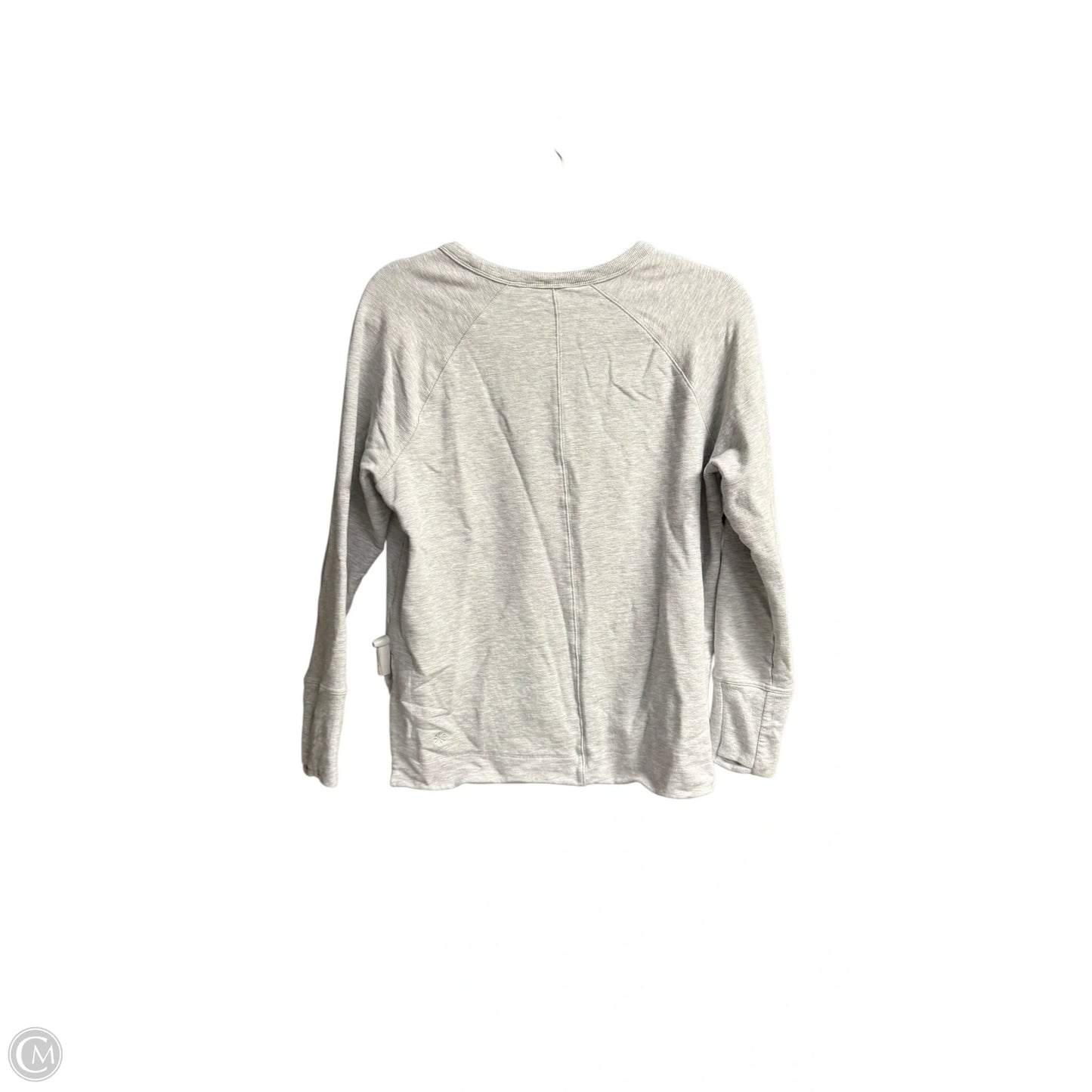 Athletic Sweatshirt Crewneck By Athleta In Grey, Size: M