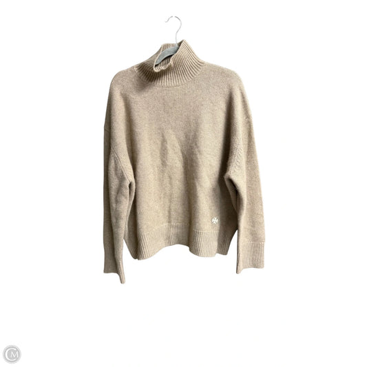 Sweater Designer By Tory Burch In Tan, Size: Xl