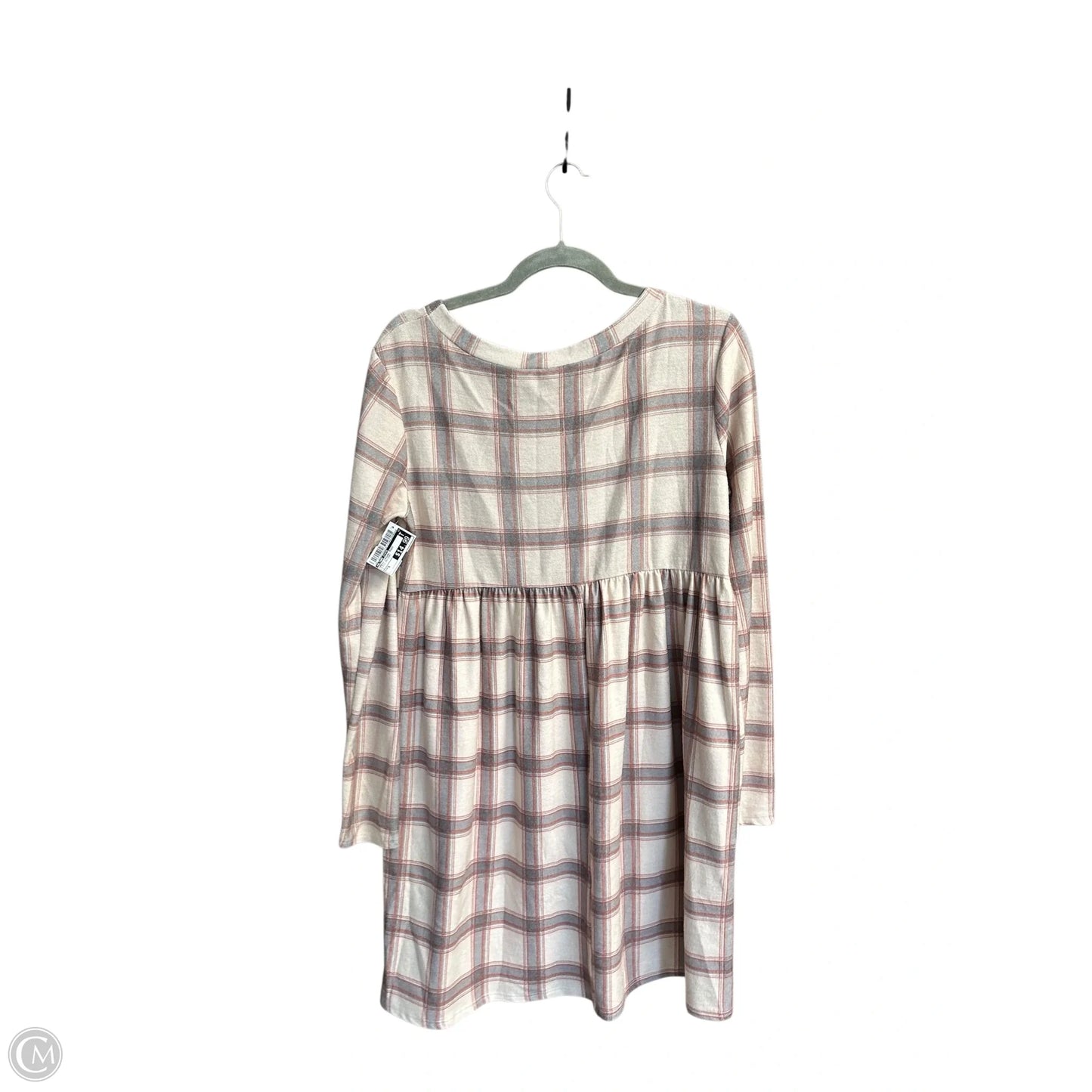 Dress Casual Midi By Altard State In Plaid Pattern, Size: S