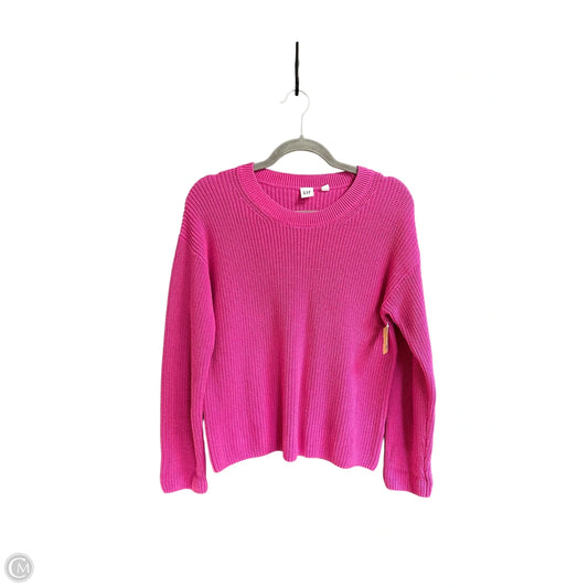 Sweater By Gap In Pink, Size: L