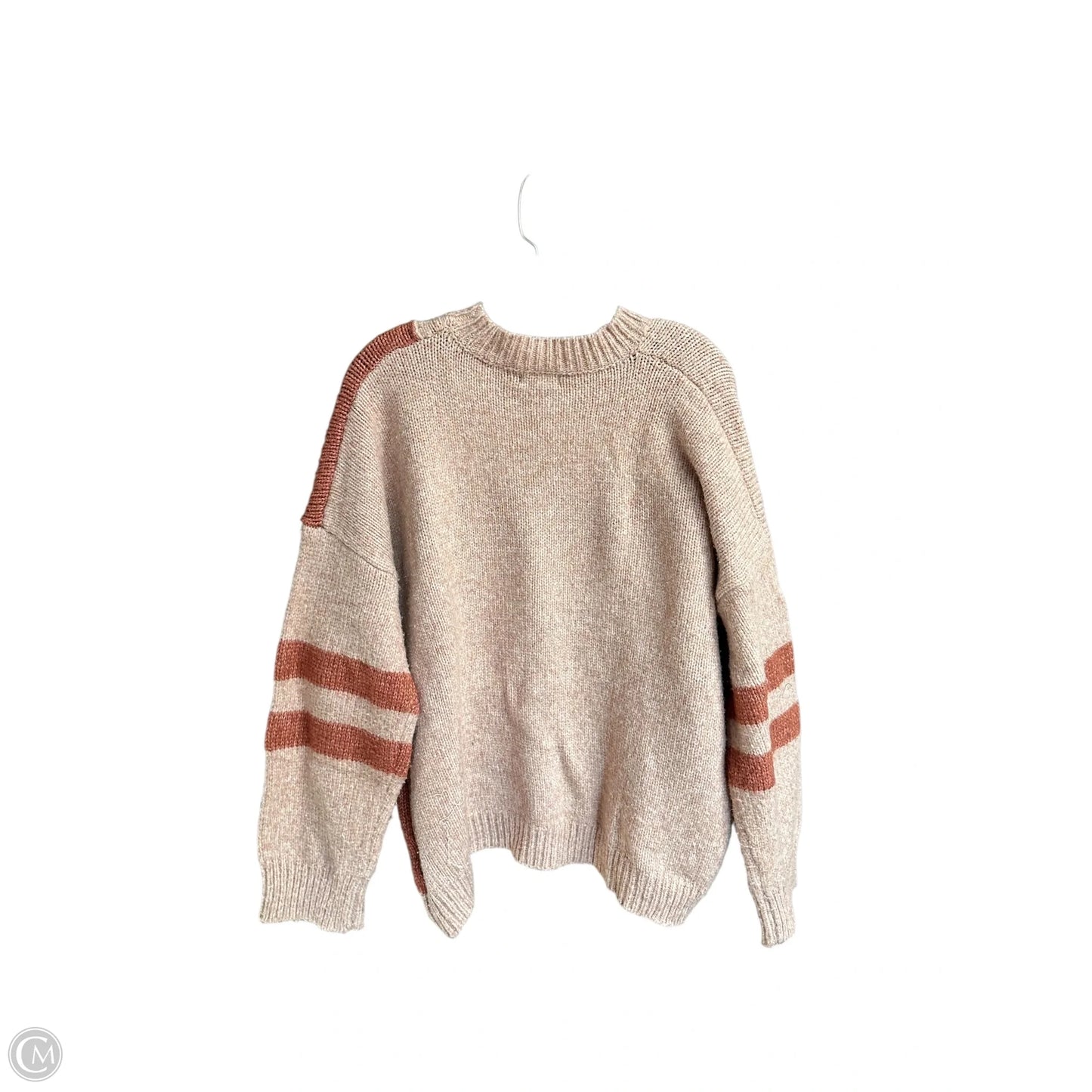 Sweater By &merci In Brown & Red, Size: L