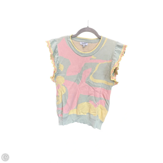 Top Sleeveless By Fate In Multi-colored, Size: M
