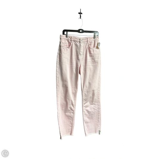 Jeans Straight By Zara In Pink, Size: 6