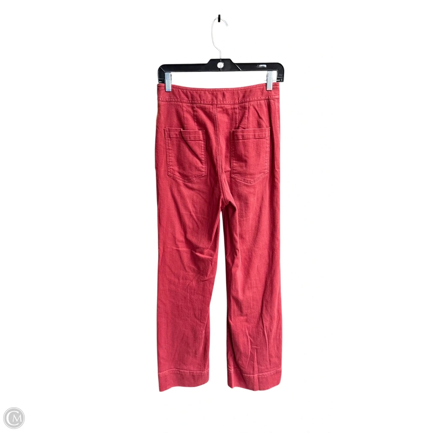 Jeans Straight By Anthropologie In Red, Size: 4