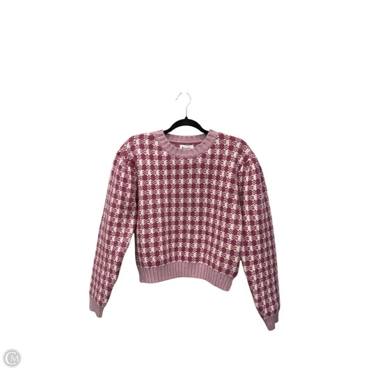 Sweater By &merci In Purple & White, Size: L
