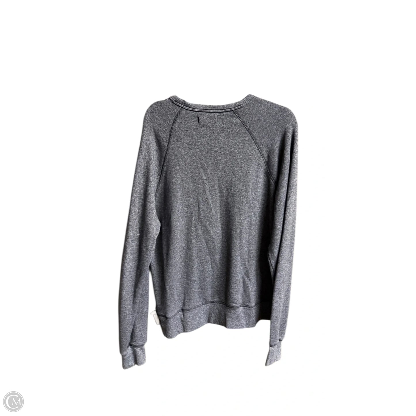 Sweatshirt Crewneck By Madewell In Grey, Size: M