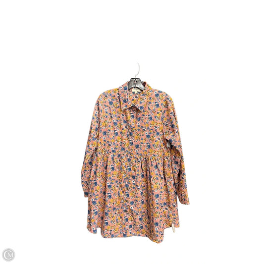 Dress Casual Midi By Umgee In Floral Print, Size: S