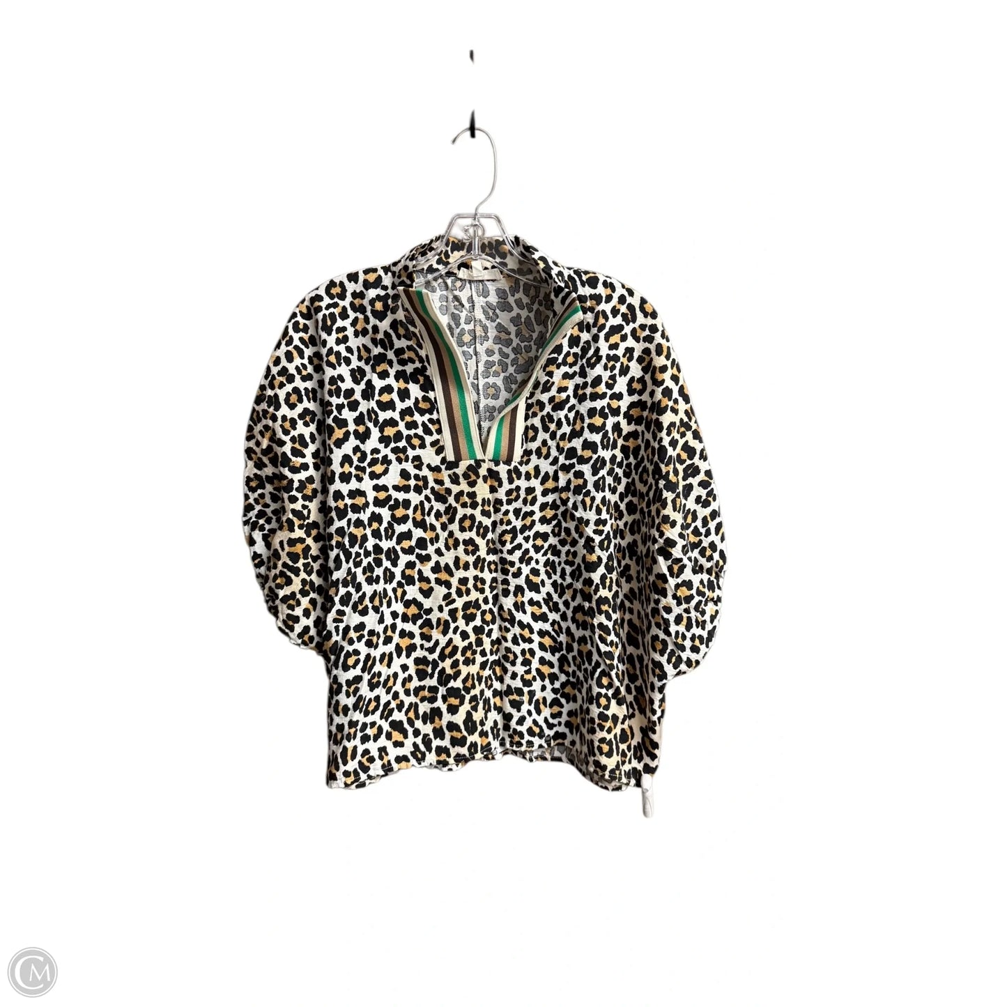 Top Short Sleeve By Entro In Animal Print, Size: S