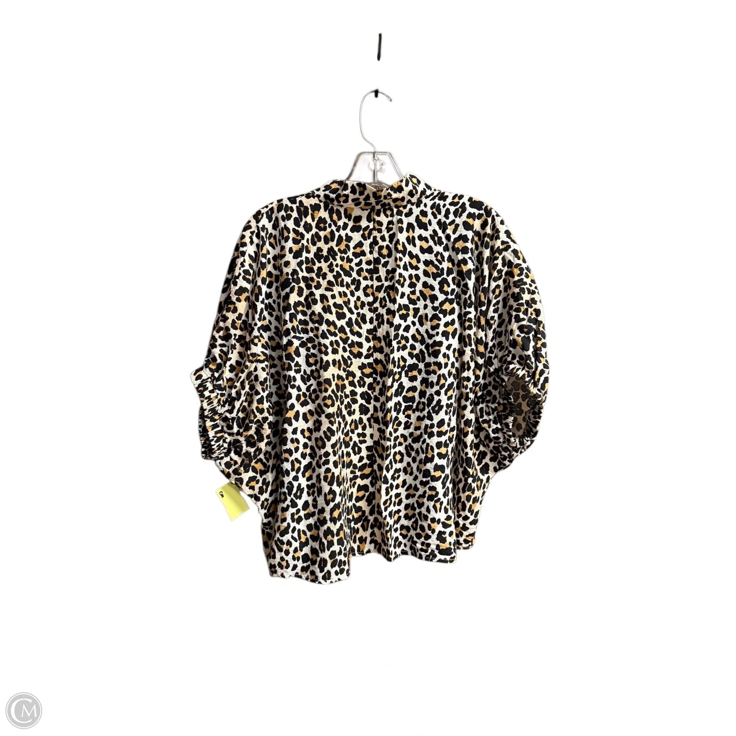 Top Short Sleeve By Entro In Animal Print, Size: S