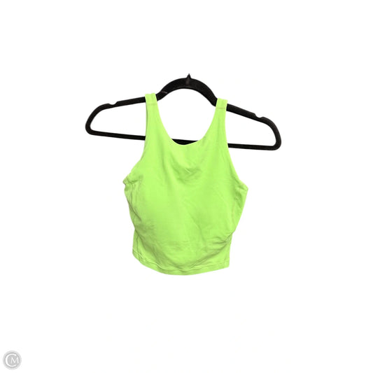 Athletic Bra By Lululemon In Green, Size: S