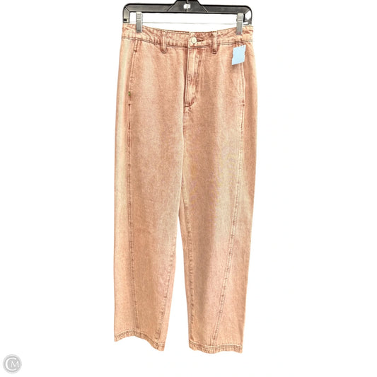 Jeans Wide Leg By Frnch In Pink, Size: 6