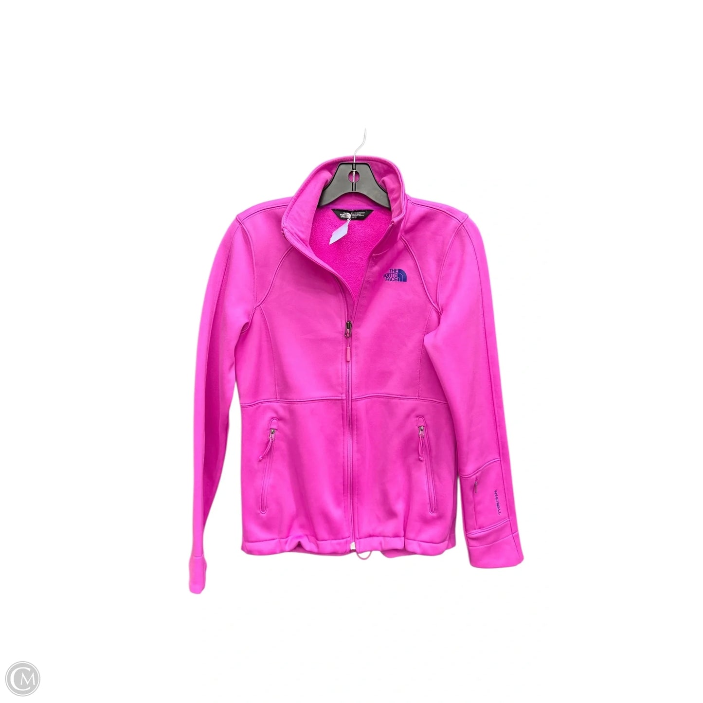 Athletic Jacket By The North Face In Purple, Size: Xs