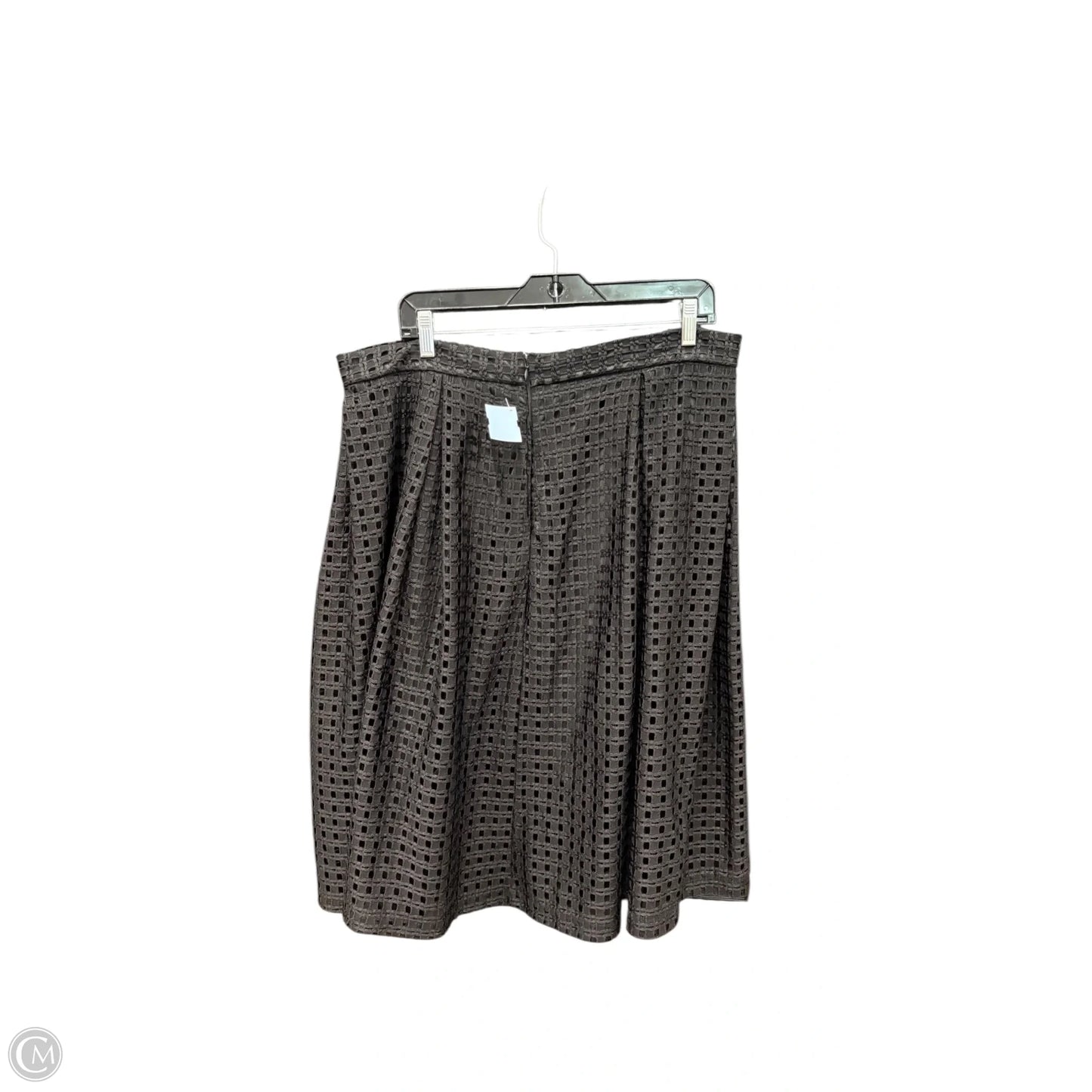 Skirt Midi By Clothes Mentor In Black, Size: 14