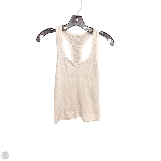 Athletic Tank Top By Lululemon In Striped Pattern, Size: Xs