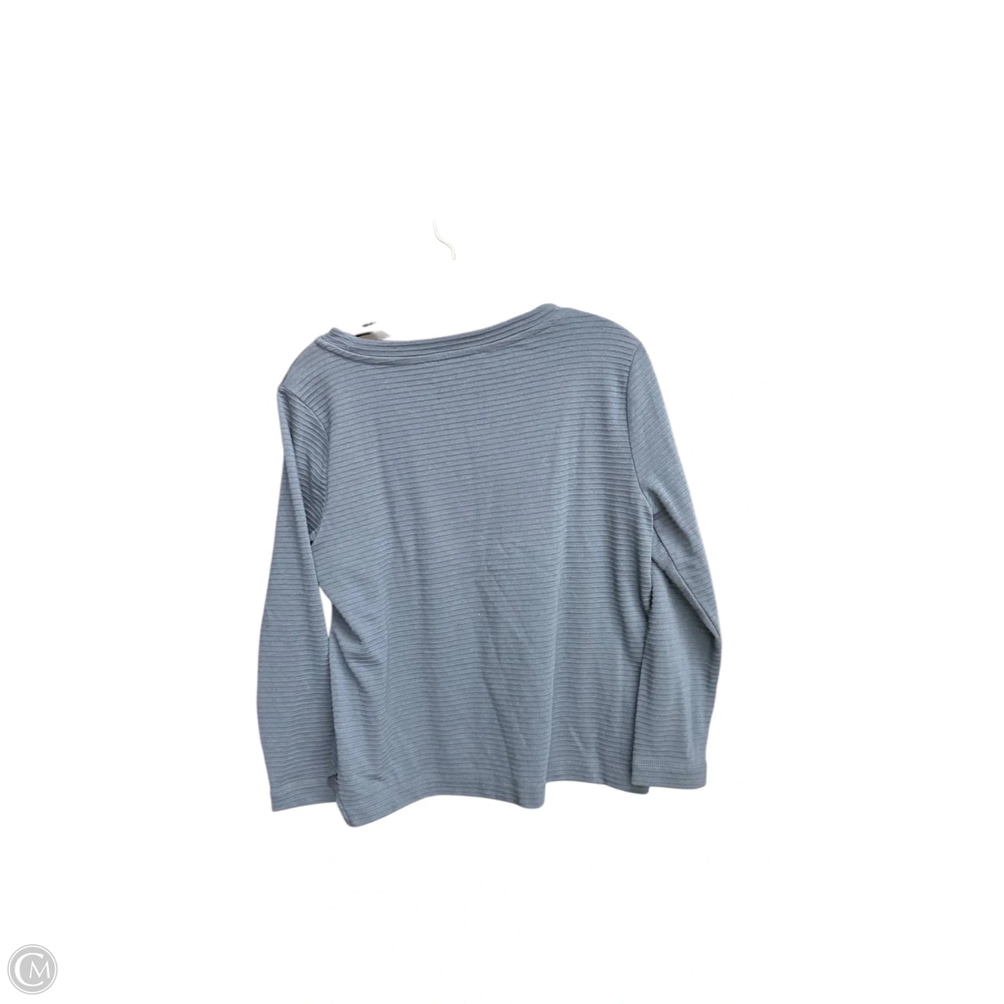 Top Long Sleeve By Loft In Blue, Size: M
