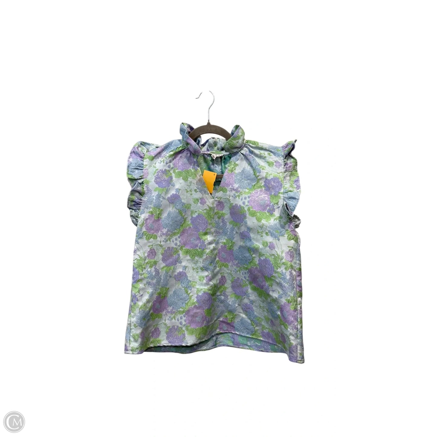 Blouse Sleeveless By Thml In Floral Print, Size: S