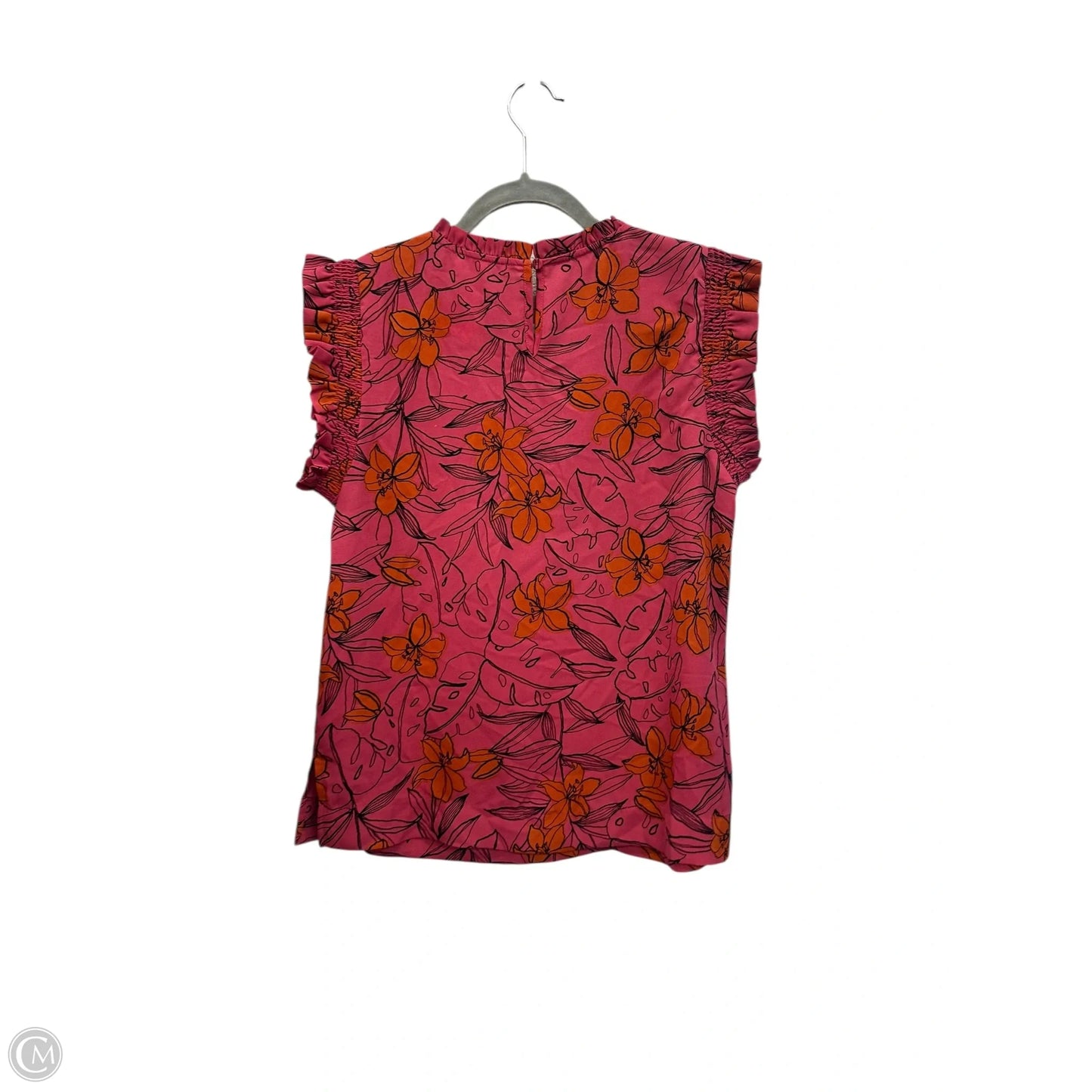 Blouse Sleeveless By Dr2 In Floral Print, Size: S