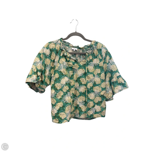 Blouse Short Sleeve By Voy In Floral Print, Size: S