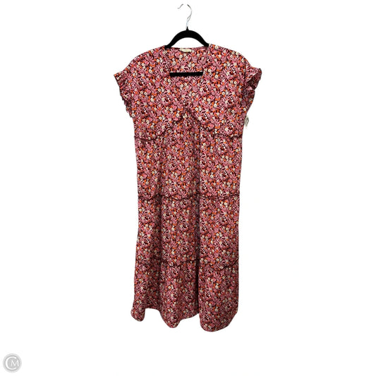 Dress Casual Maxi By Easel In Floral Print, Size: S