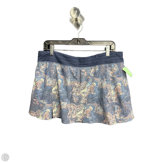 Athletic Skort By Clothes Mentor In Multi-colored, Size: L
