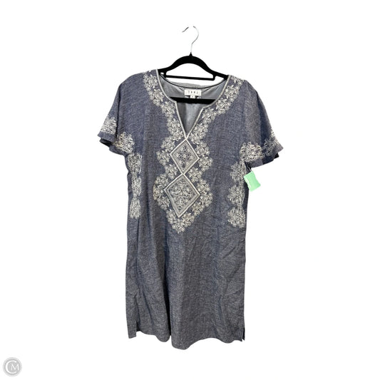Dress Casual Midi By Thml In Blue & White, Size: S