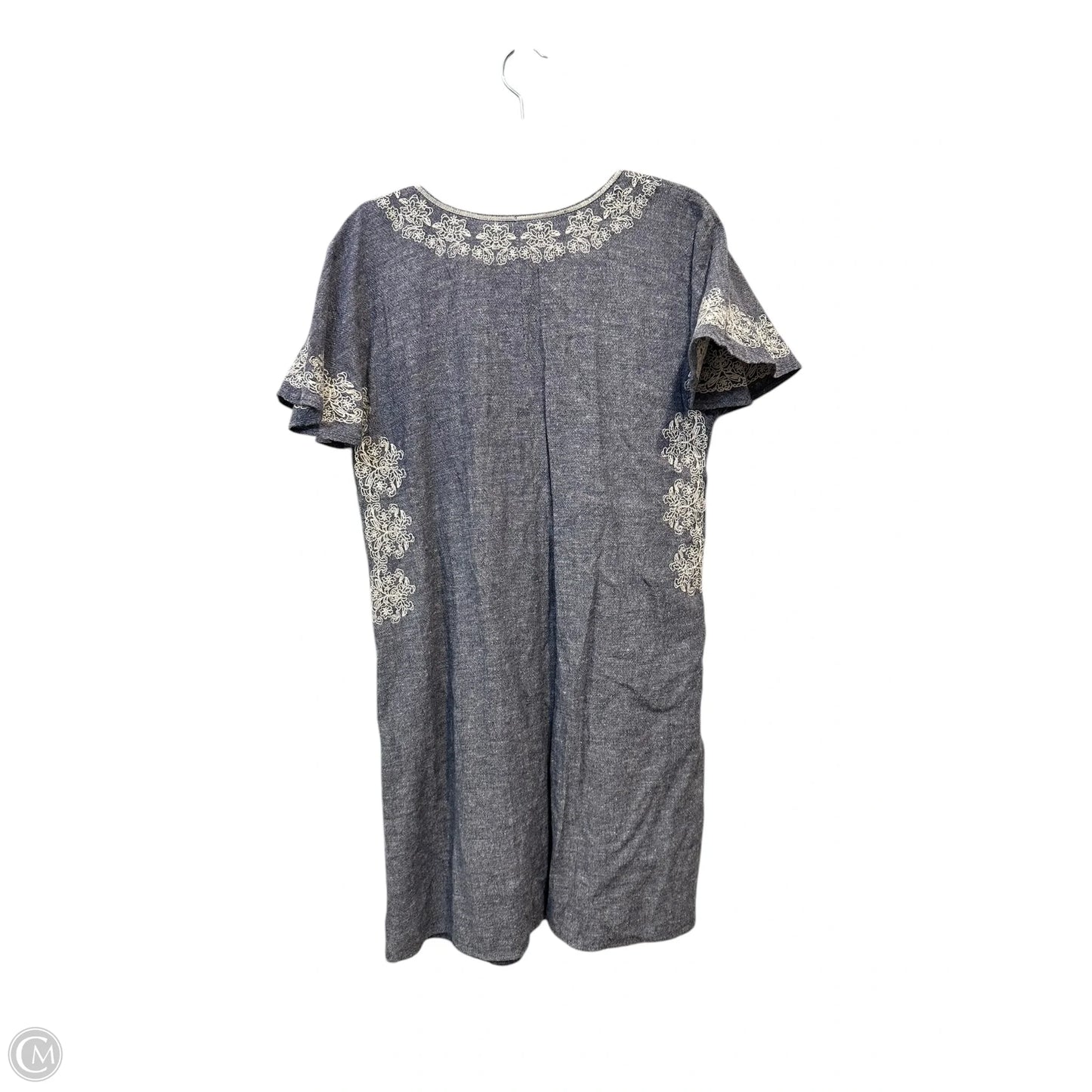 Dress Casual Midi By Thml In Blue & White, Size: S