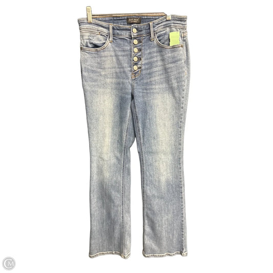 Jeans Boot Cut By Judy Blue In Blue Denim, Size: 8