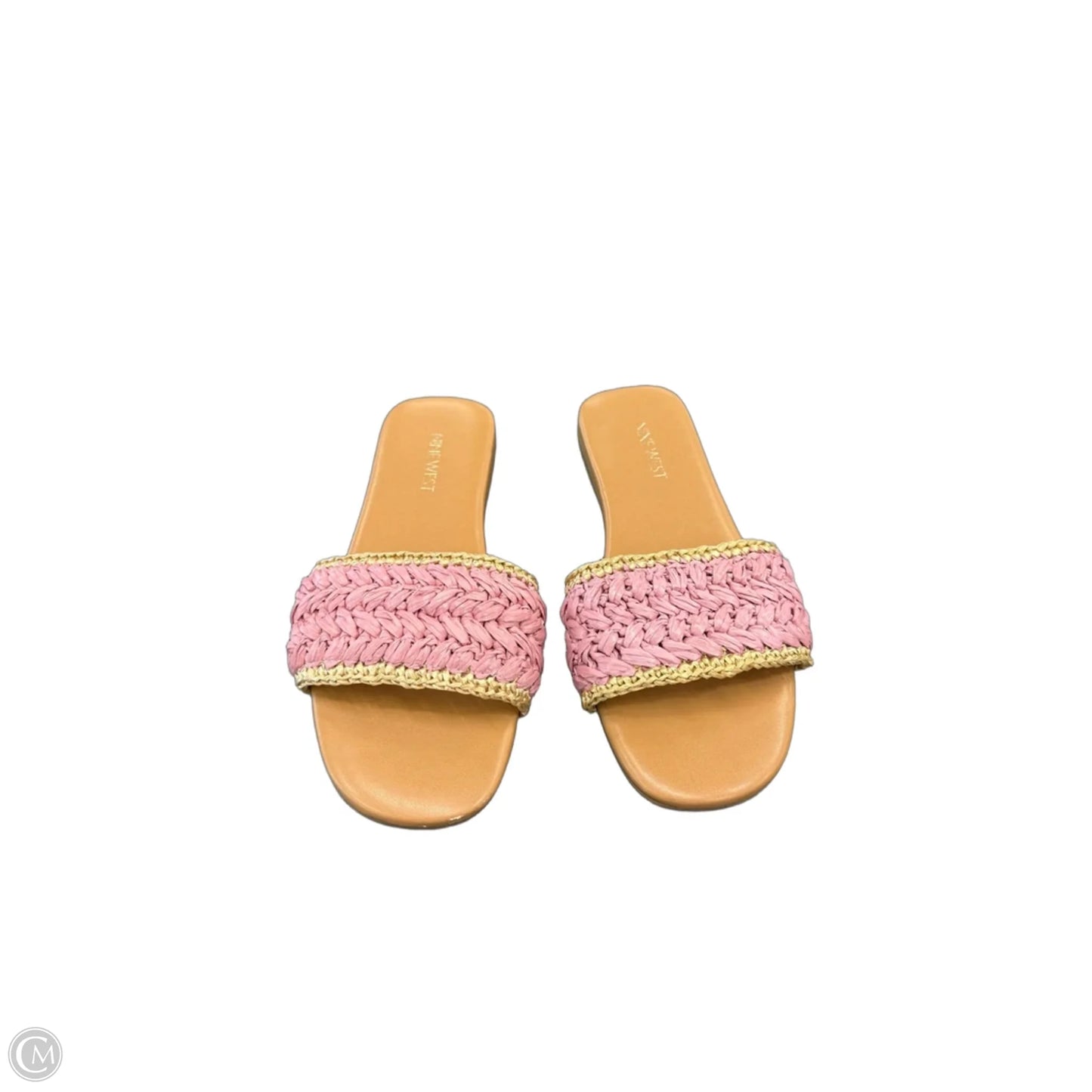 Sandals Flats By Nine West In Pink, Size: 6.5
