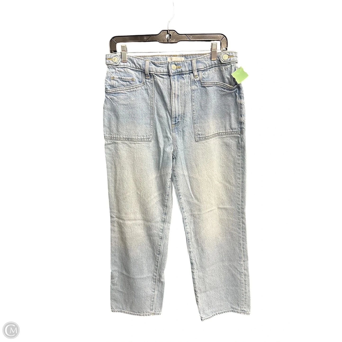 Jeans Wide Leg By Loft In Blue Denim, Size: 8