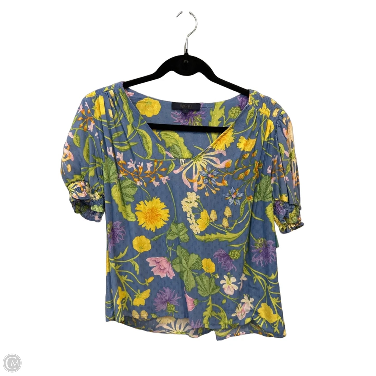 Top Short Sleeve By Rachel Roy In Floral Print, Size: S
