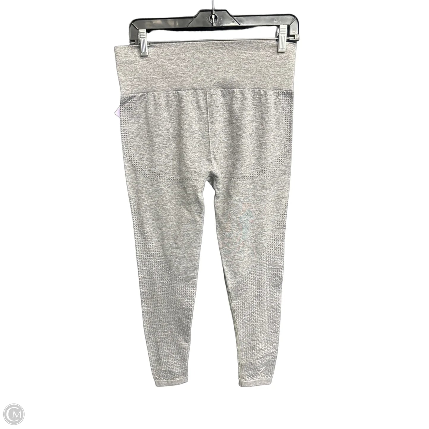 Athletic Leggings By Gym Shark In Grey, Size: L