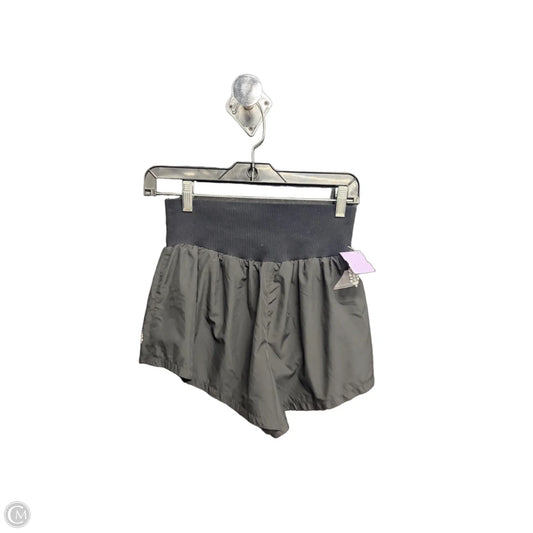 Athletic Shorts By Free People In Black & Grey, Size: Sp